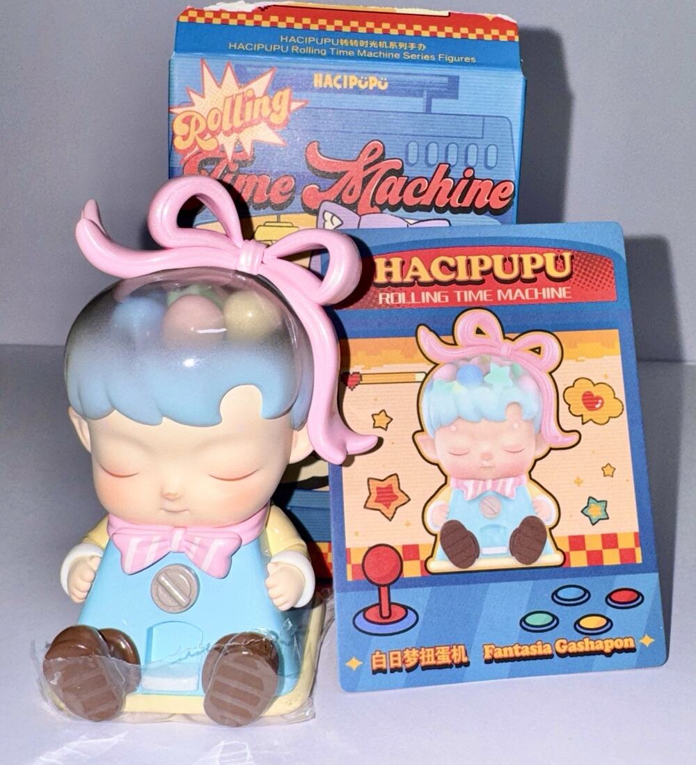 POP MART HACIPUPU Rolling Time Machine Confirmed Fantasia Gashapon